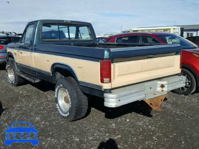 1986 FORD F250 2FTHF26H6GCB52636 image 2