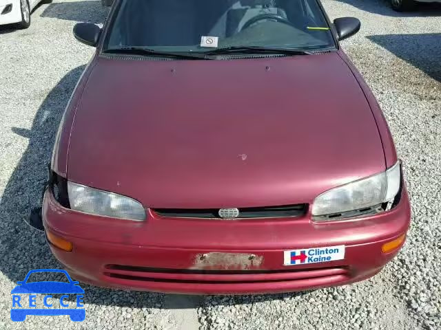 1994 GEO PRIZM 1Y1SK5388RZ104757 зображення 6