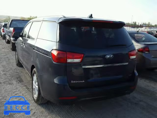 2016 KIA SEDONA KNDMB5C18G6188836 image 2