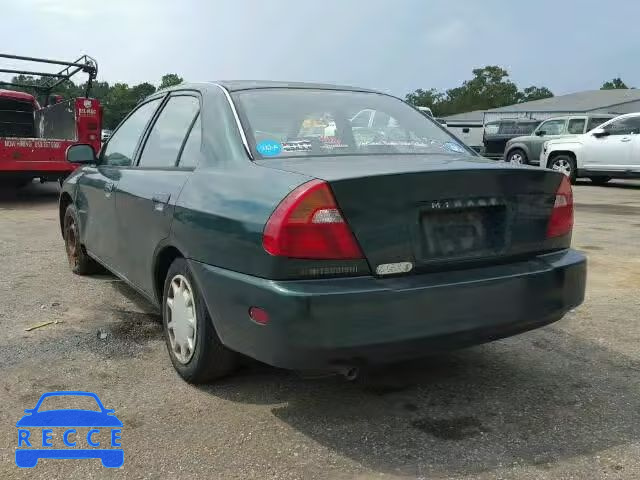 2001 MITSUBISHI MIRAGE JA3AY26C31U003817 image 2