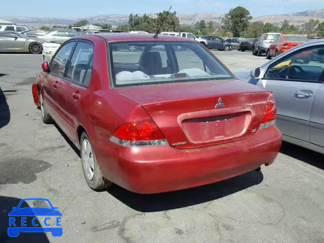 2005 MITSUBISHI LANCER JA3AJ26E85U030040 image 2