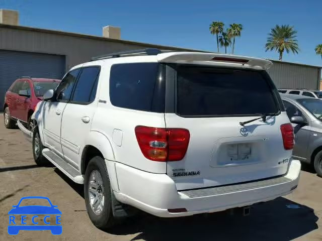 2003 TOYOTA SEQUOIA 5TDZT38A33S140767 зображення 2