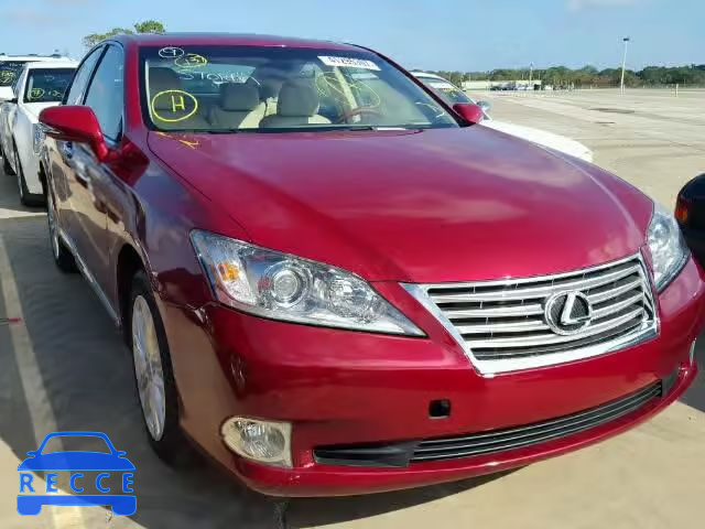 2012 LEXUS ES JTHBK1EG5C2477223 зображення 0