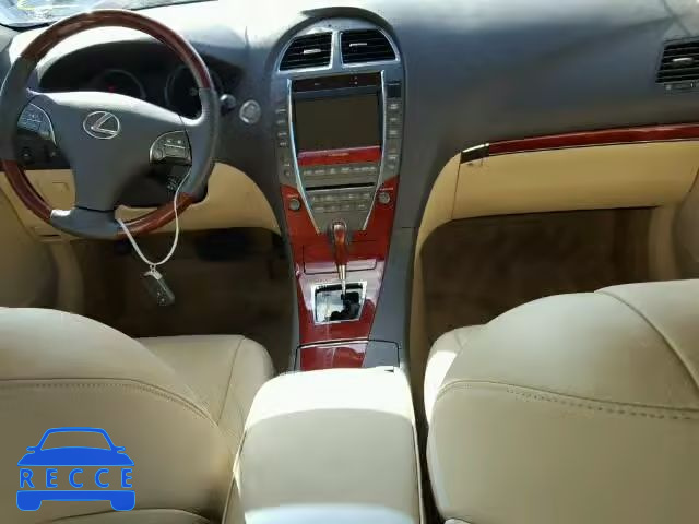 2012 LEXUS ES JTHBK1EG5C2477223 зображення 8