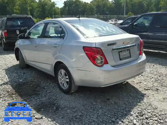 2013 CHEVROLET SONIC 1G1JC5SH5D4149720 image 2