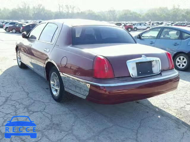 1998 LINCOLN TOWN CAR 1LNFM81W0WY662392 image 2