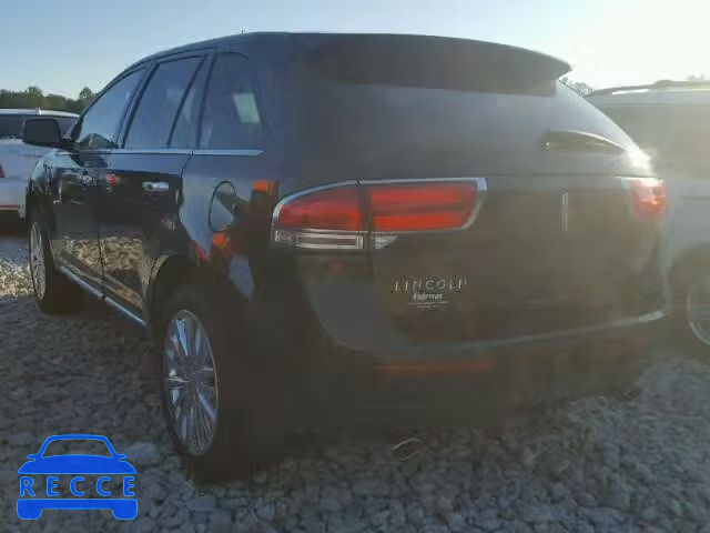 2011 LINCOLN MKX 2LMDJ6JK7BBJ08599 image 2