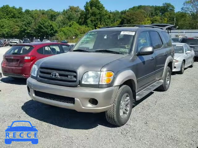 2004 TOYOTA SEQUOIA 5TDBT44AX4S218430 зображення 1