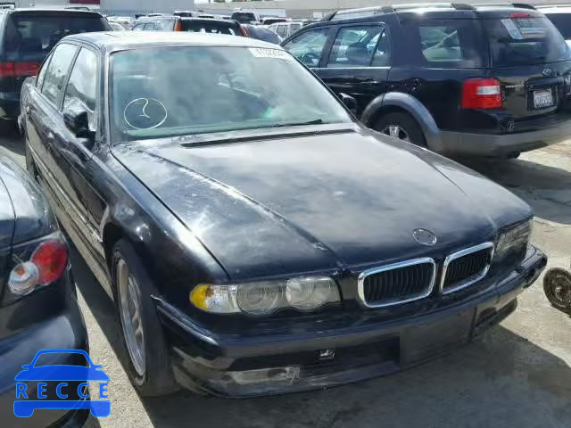 2001 BMW 740 WBAGH83431DP25992 image 0