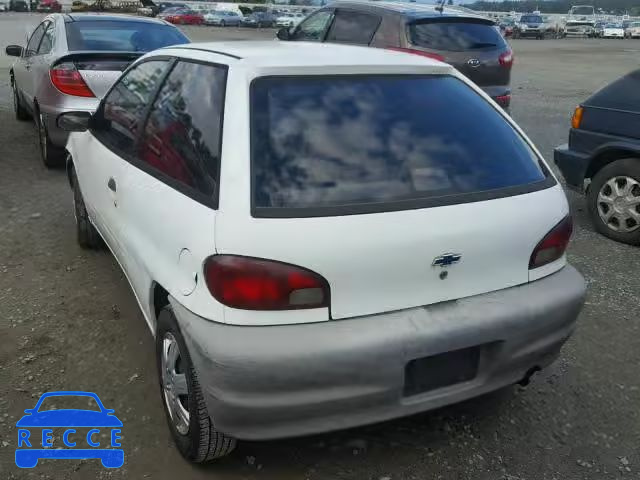 1999 CHEVROLET METRO 2C1MR226XX6706203 Bild 2