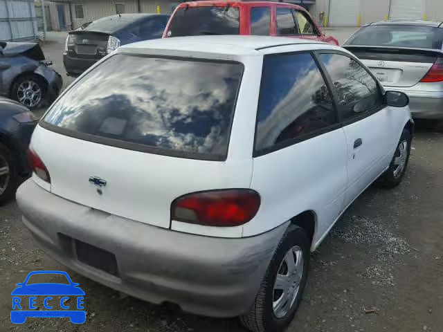 1999 CHEVROLET METRO 2C1MR226XX6706203 image 3