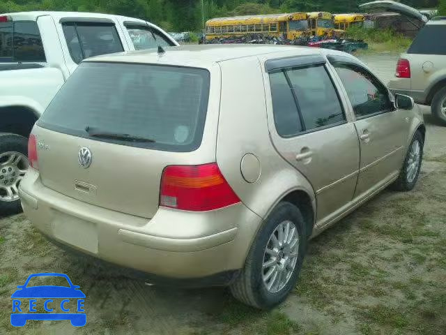 2004 VOLKSWAGEN GOLF 9BWGL61J444003911 image 3