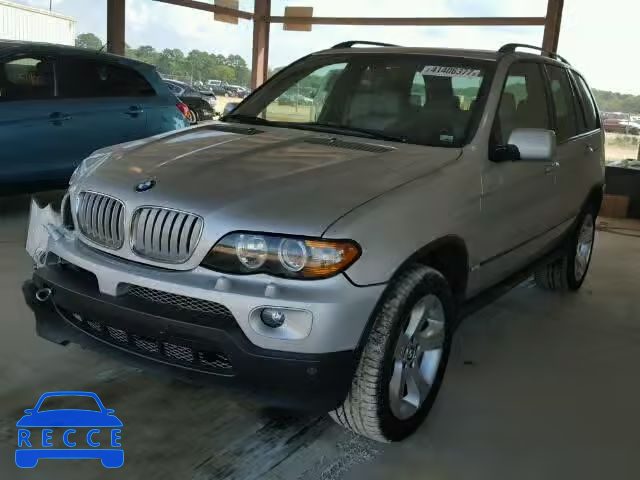 2005 BMW X5 5UXFB53585LV18435 зображення 1