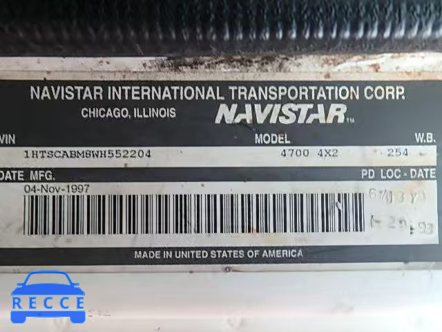 1998 INTERNATIONAL 4000 1HTSCABM8WH552204 image 9