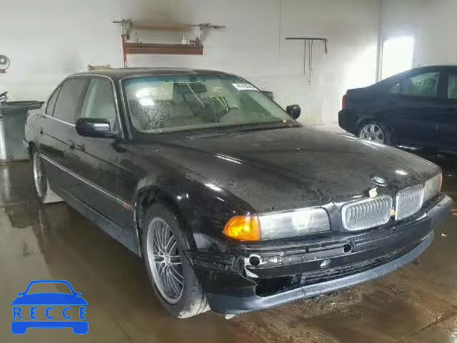 1998 BMW 740 WBAGJ8322WDM14404 image 0