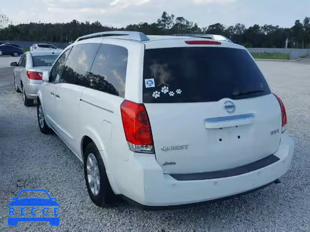 2008 NISSAN QUEST 5N1BV28U88N123648 image 2