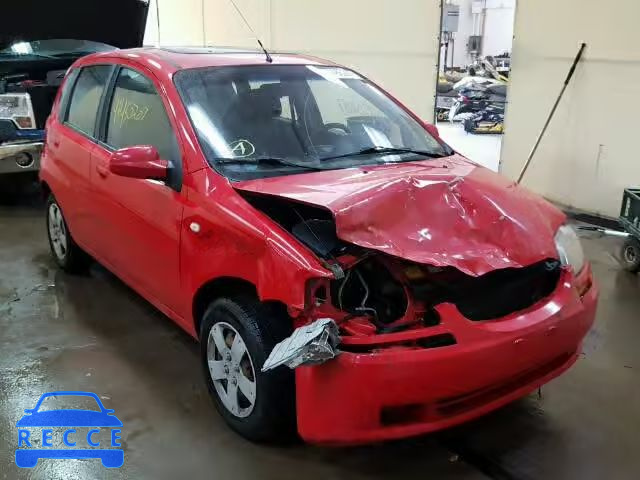 2006 CHEVROLET AVEO KL1TD66616B671780 image 0