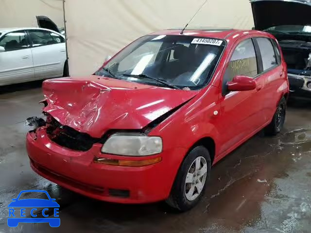 2006 CHEVROLET AVEO KL1TD66616B671780 image 1