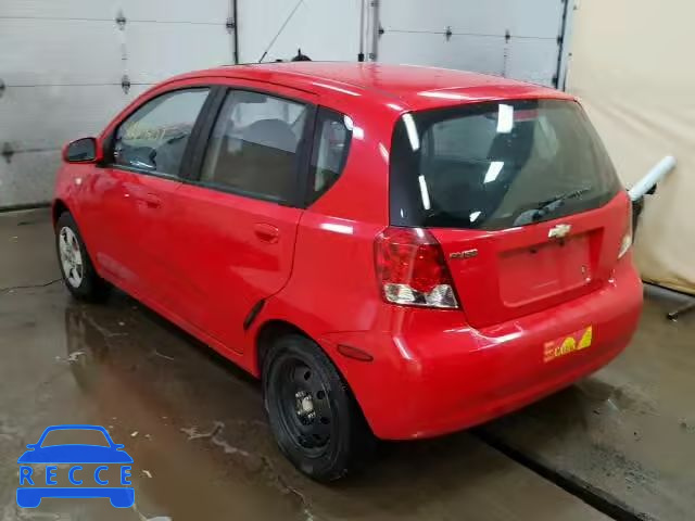 2006 CHEVROLET AVEO KL1TD66616B671780 image 2