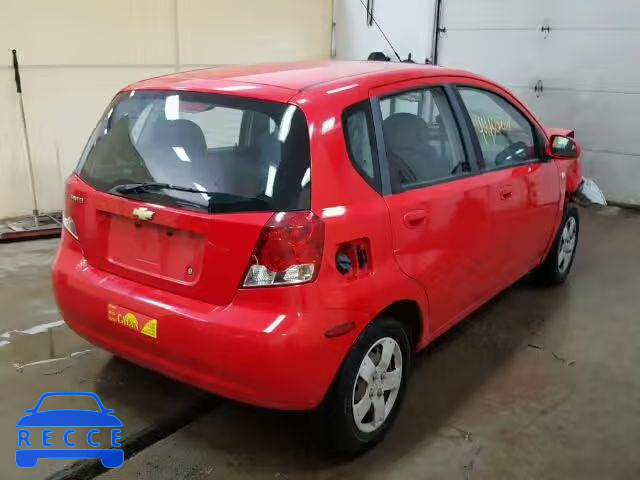 2006 CHEVROLET AVEO KL1TD66616B671780 image 3