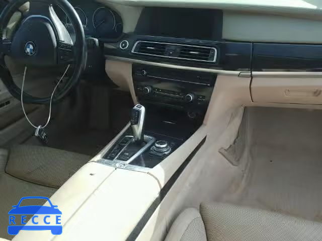 2009 BMW 750 WBAKA83589CY34070 зображення 8