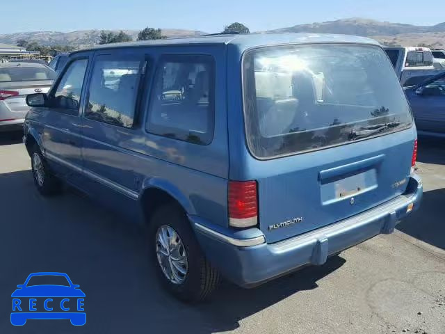1993 PLYMOUTH VOYAGER 2P4FH25K5PR294886 image 2