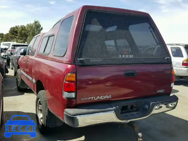 2000 TOYOTA TUNDRA 5TBBN4411YS084464 image 2