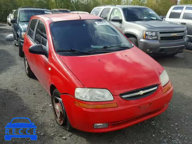 2006 CHEVROLET AVEO KL1TD66696B516443 image 0