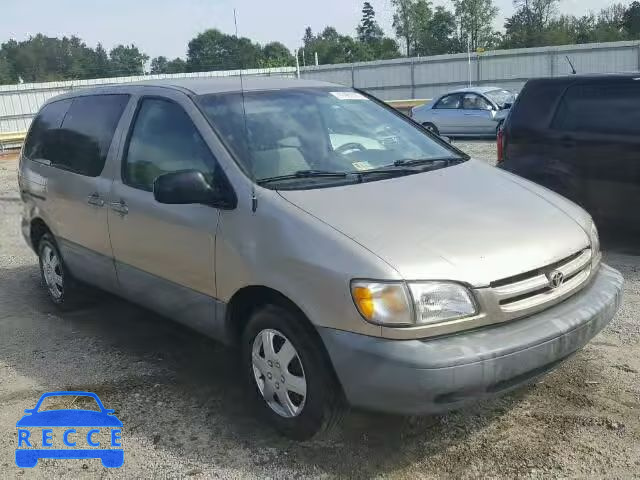 2000 TOYOTA SIENNA 4T3ZF19C3YU172930 image 0