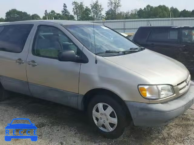 2000 TOYOTA SIENNA 4T3ZF19C3YU172930 image 8