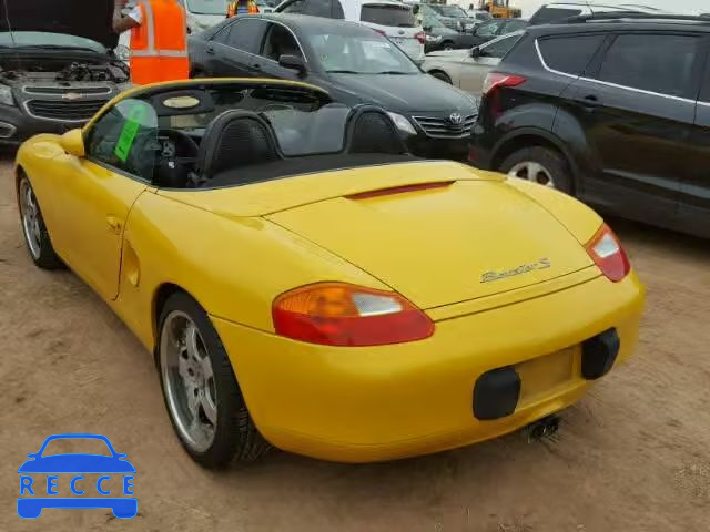 2002 PORSCHE BOXSTER WP0CB29852U663636 image 2