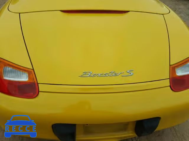 2002 PORSCHE BOXSTER WP0CB29852U663636 image 6