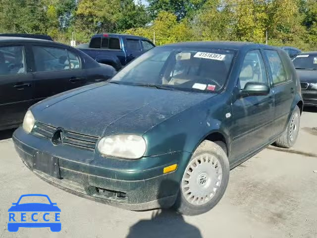 2001 VOLKSWAGEN GOLF 9BWGT61J514080296 Bild 1