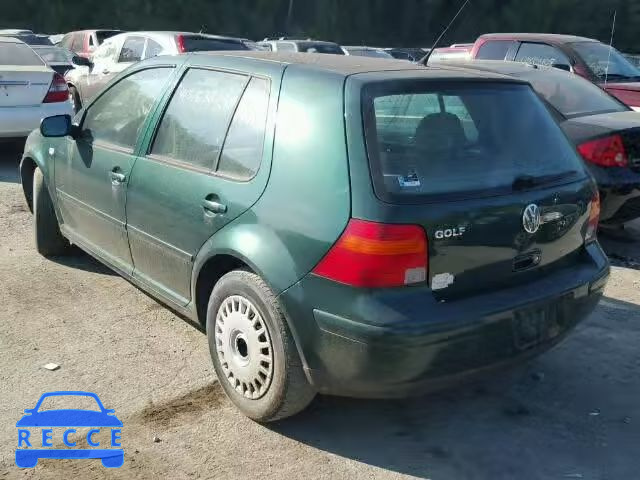 2001 VOLKSWAGEN GOLF 9BWGT61J514080296 image 2