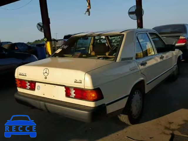 1986 MERCEDES-BENZ 190 WDBDA24DXGF198731 зображення 3