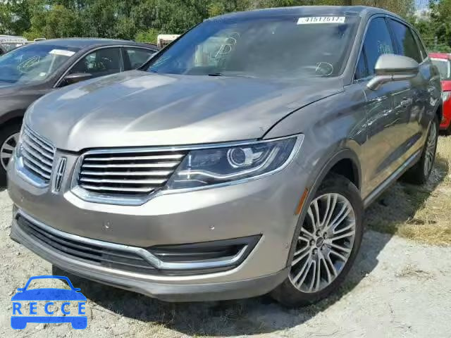 2016 LINCOLN MKX 2LMTJ6LR7GBL41993 зображення 1