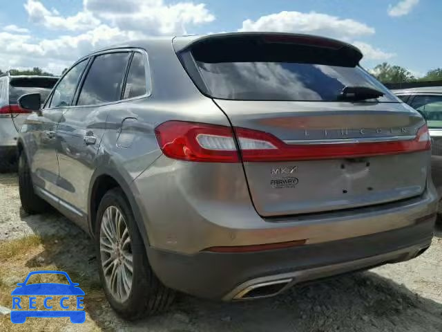2016 LINCOLN MKX 2LMTJ6LR7GBL41993 зображення 2