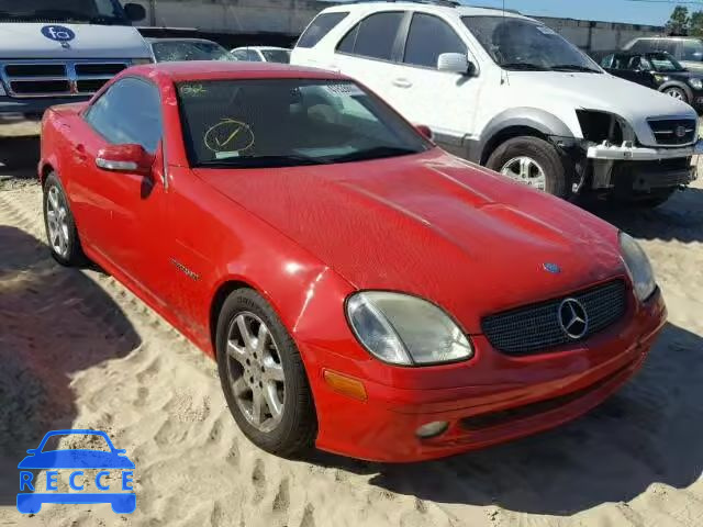 2002 MERCEDES-BENZ SLK WDBKK49F82F239943 image 0