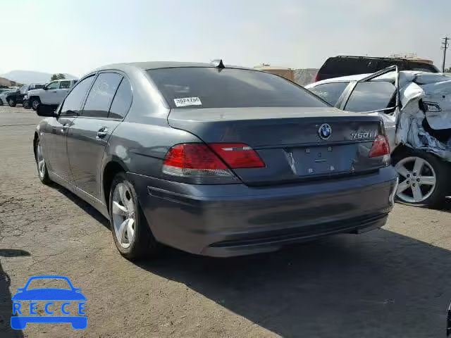 2007 BMW 750 WBAHN83527DT68156 зображення 2