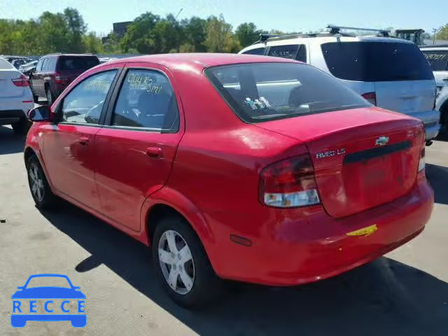 2006 CHEVROLET AVEO KL1TD56696B673366 image 2