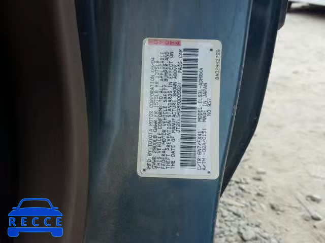 1995 TOYOTA TERCEL JT2EL56D8S0005821 image 9