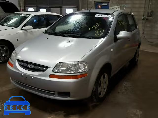 2006 CHEVROLET AVEO KL1TD66606B555809 image 1