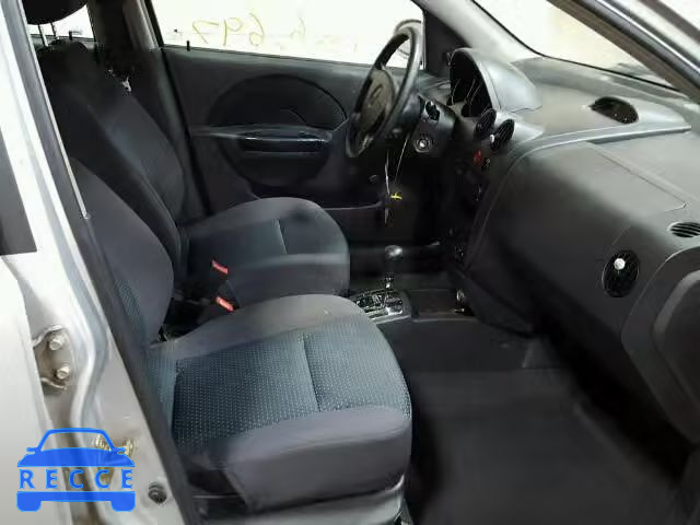 2006 CHEVROLET AVEO KL1TD66606B555809 image 4