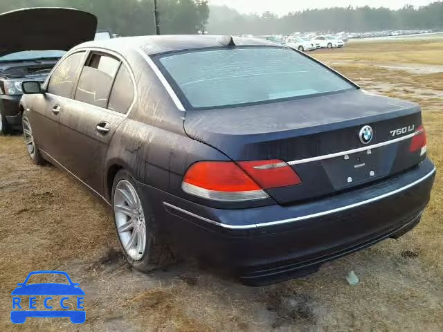 2006 BMW 750 WBAHN83536DT32488 Bild 2