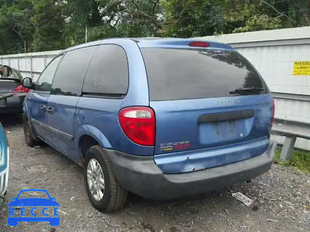 2007 DODGE CARAVAN 1D4GP25E07B222355 зображення 2