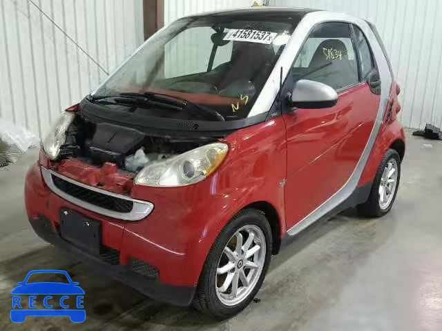 2009 SMART FORTWO WMEEJ31X59K297656 зображення 1