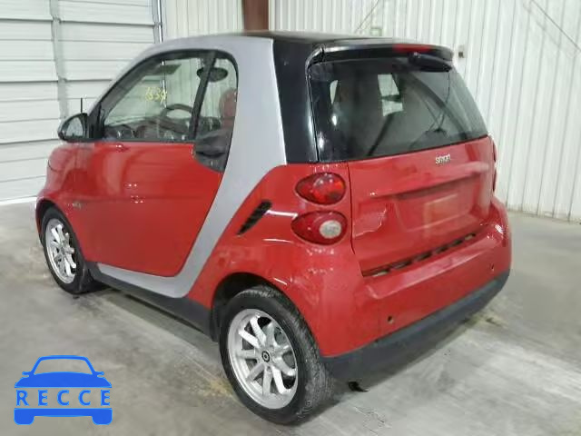 2009 SMART FORTWO WMEEJ31X59K297656 image 2