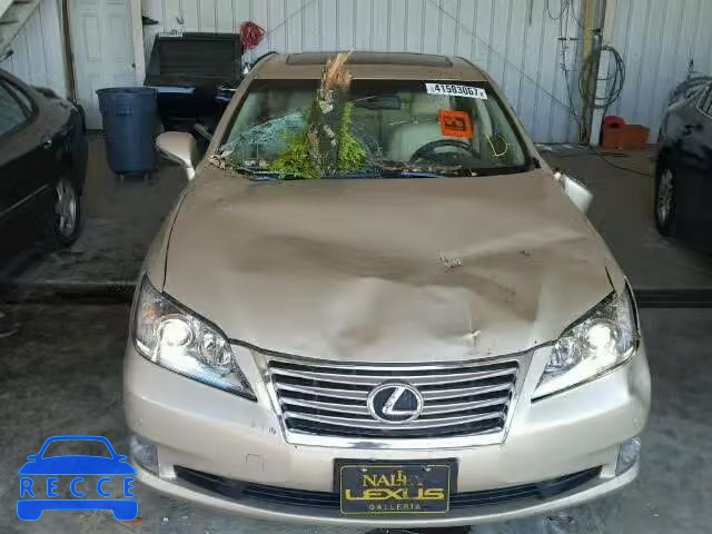 2012 LEXUS ES JTHBK1EG6C2510147 image 9