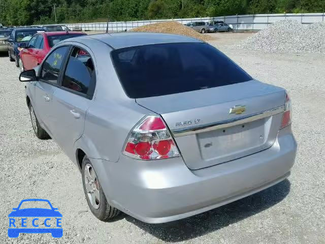 2009 CHEVROLET AVEO KL1TD56E29B614185 image 2