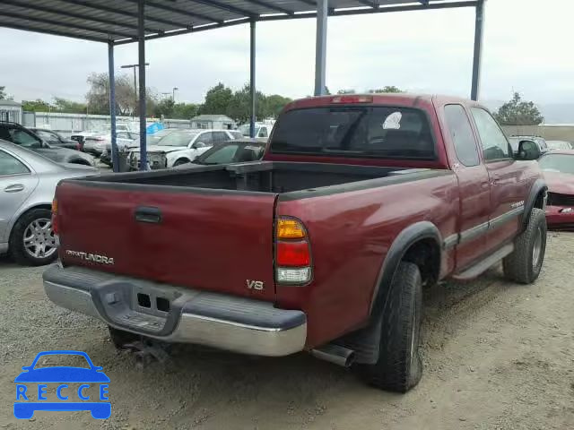 2000 TOYOTA TUNDRA 5TBRT3412YS038432 image 3